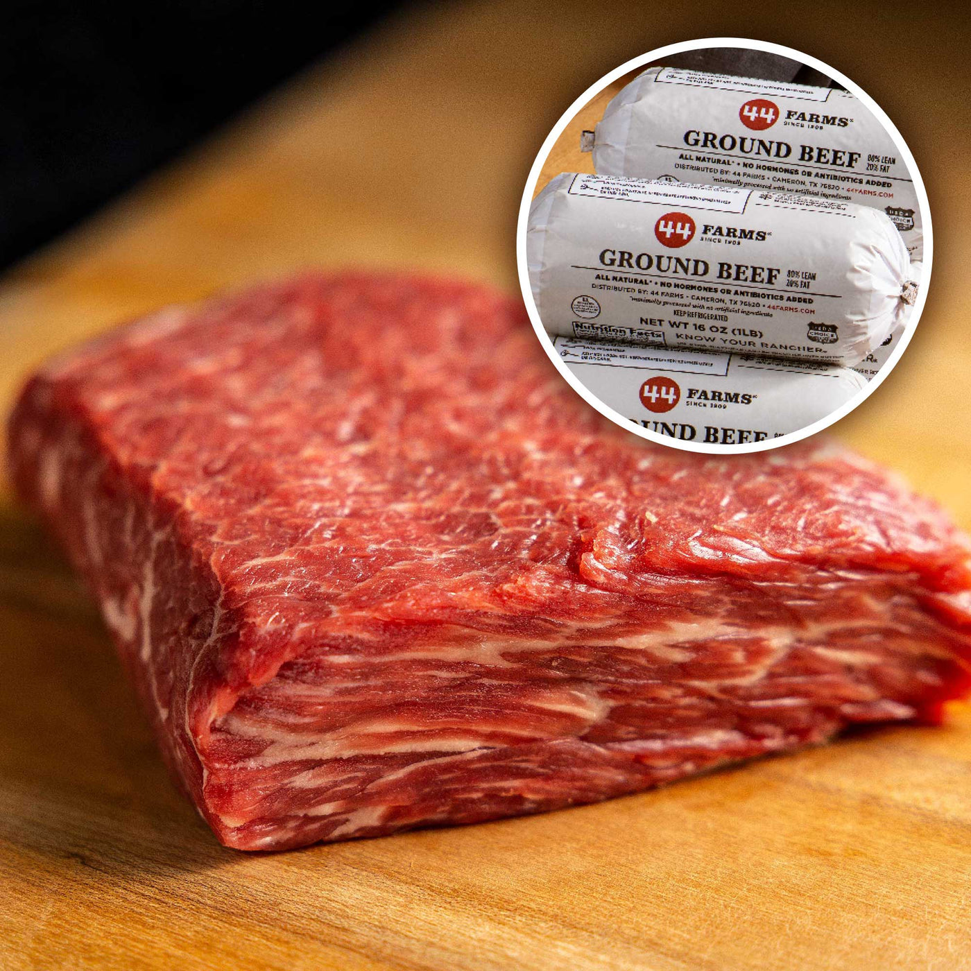 Ground Beef and Bavette Steak Bundle
